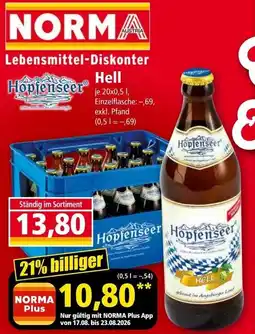 Norma Lebensmittel Diskonter Hell Angebot