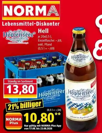 Lebensmittel Diskonter Hell