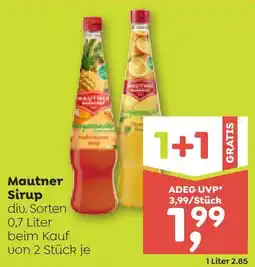 ADEG Mautner Sirup Angebot