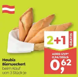 ADEG Haubis Bierweckerl Angebot