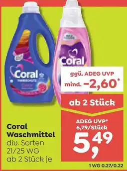 ADEG Coral Waschmittel Angebot