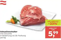 ADEG Schweineschulter mit Schwarte Angebot