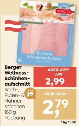 ADEG Berger Wellness-Schinkenaufschnitt Angebot