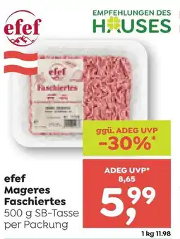 ADEG efef Mageres Faschiertes Angebot