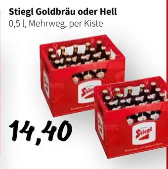 Stiegl Goldbräu oder Hell