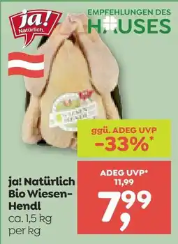 ADEG ja! Natürlich Bio Wiesen-Hendll Angebot