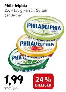 Der Grissemann Philadelphia Angebot