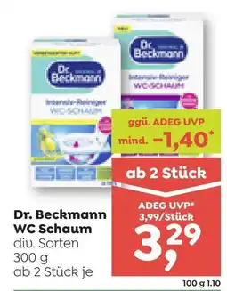 ADEG Dr. Beckmann WC Schaum Angebot