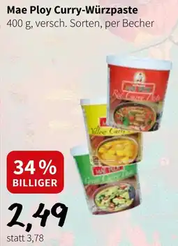Der Grissemann Mae Ploy Curry-Würzpaste Angebot