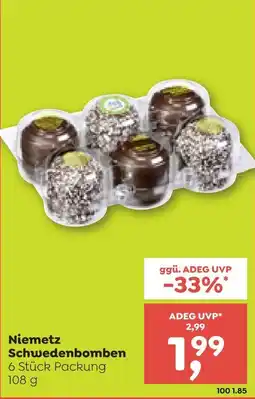 ADEG Niemetz Schwedenbomben Angebot