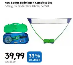 Der Grissemann New Sports Badminton Komplett-Set Angebot