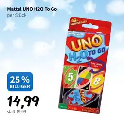 Der Grissemann Mattel UNO H2O To Go Angebot