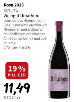 Der Grissemann Rosa 2025 Weingut Umathum Angebot