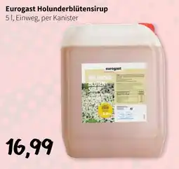 Der Grissemann Eurogast Holunderblütensirup Angebot