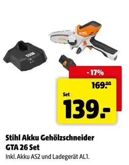 Der Grissemann Stihl Akku Gehölzschneider GTA 26 Set Angebot