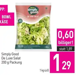 Sutterlüty Simply Good De Luxe Salat Angebot