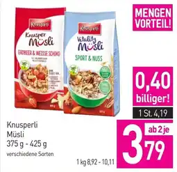 Sutterlüty Knusperli Müsli Angebot