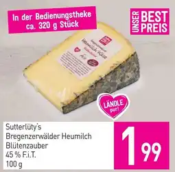 Sutterlüty Sutterlüty's Bregenzerwälder Heumilch Blütenzauber Angebot