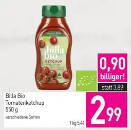 Sutterlüty Billa Bio Tomatenketchup Angebot
