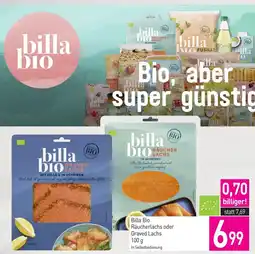Sutterlüty Billa Bio Räucherlachs oder Graved Lachs Angebot