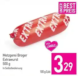 Sutterlüty Metzgerei Broger Extrawurst Angebot