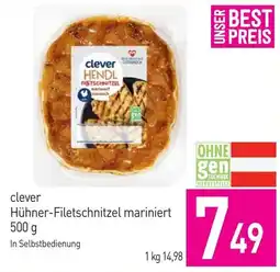 Sutterlüty clever Hühner-Filetschnitzel mariniert Angebot