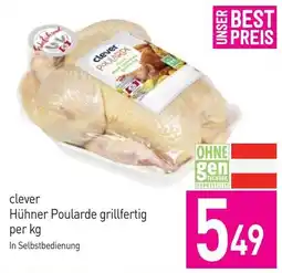 Sutterlüty clever Hühner Poularde grillfertig Angebot