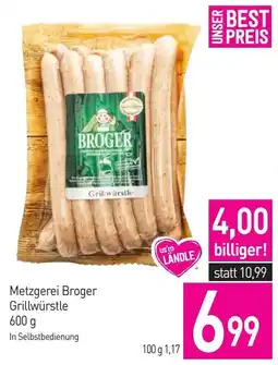 Sutterlüty Metzgerei Broger Grillwürstle Angebot