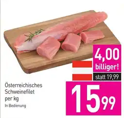 Sutterlüty Österreichisches Schweinefilet Angebot