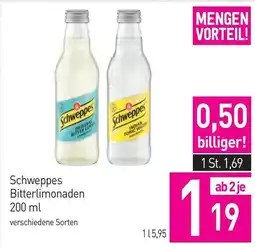 Sutterlüty Schweppes Bitterlimonaden Angebot