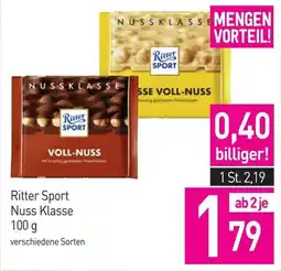 Sutterlüty Ritter Sport Nuss Klasse Angebot