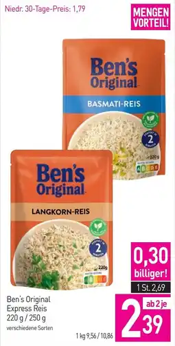 Sutterlüty Ben's Original Express Reis Angebot