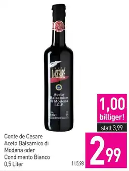 Sutterlüty Conte de Cesare Aceto Balsamico di Modena Angebot