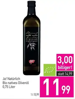 Sutterlüty Ja! Natürlich Bio natives Olivenöl Angebot
