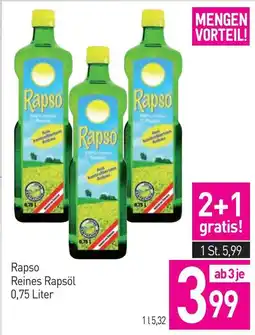 Sutterlüty Rapso Reines Rapsöl Angebot