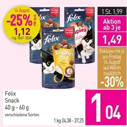 Sutterlüty Felix Snack Angebot