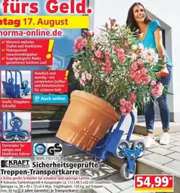 Norma Sicherheitsgeprüfte treppen transportkarre Angebot