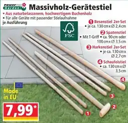 Norma Massivholz gerätestiel Angebot