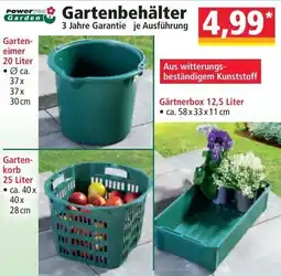 Norma Gartenbehälter Angebot