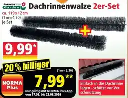 Norma Dachrinnenwalze Angebot