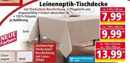 Norma Leinenoptik tischdecke Angebot
