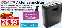 Norma Aktenvernichter Angebot