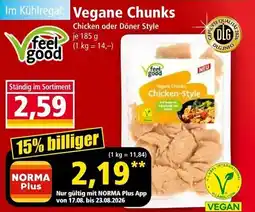 Norma Vegane Chunks Angebot