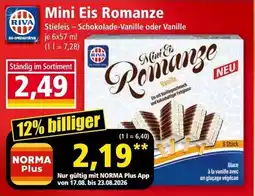 Norma Mini Eis Romanze Angebot