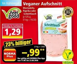 Norma Veganer aufschnitt Angebot