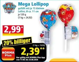 Norma Mega lollipop Angebot