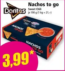 Norma Doritos nachos to go sweet chili Angebot