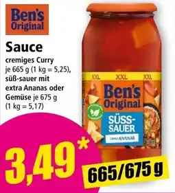Norma Ben's original sauce Angebot