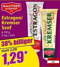 Norma Estragon kremser senf Angebot