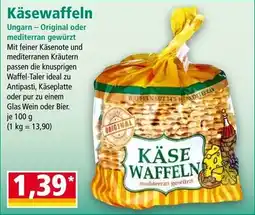 Norma Käsewaffeln ungarn original oder mediterran gewürzt Angebot